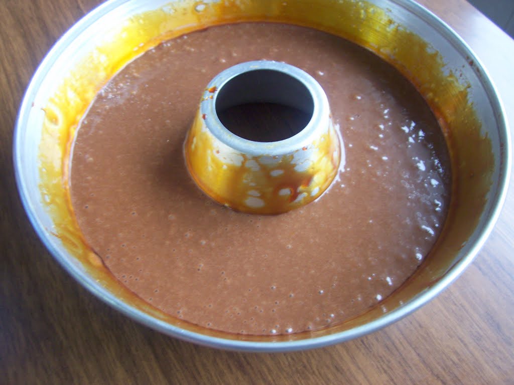 Una pincelada en la cocina: choco flan o pastel imposible