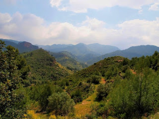 Vista de la Sierra de la Calderona, en el interior de la provincia de Valencia. Vista de la Sierra de la Calderona, en el interior de la provincia de Valencia.