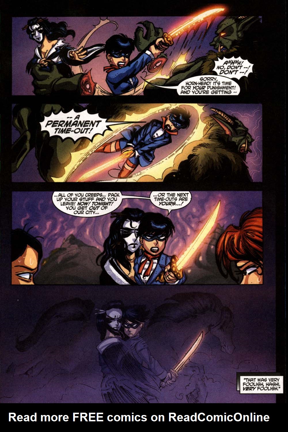 Read online Marvel Mangaverse: Punisher comic -  Issue # Full - 23