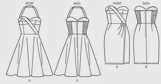 Gown pattern construction