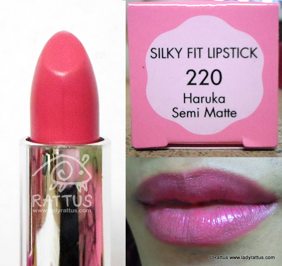 Pixy Cosmetics Semi-Matte Lipstick in Haruka