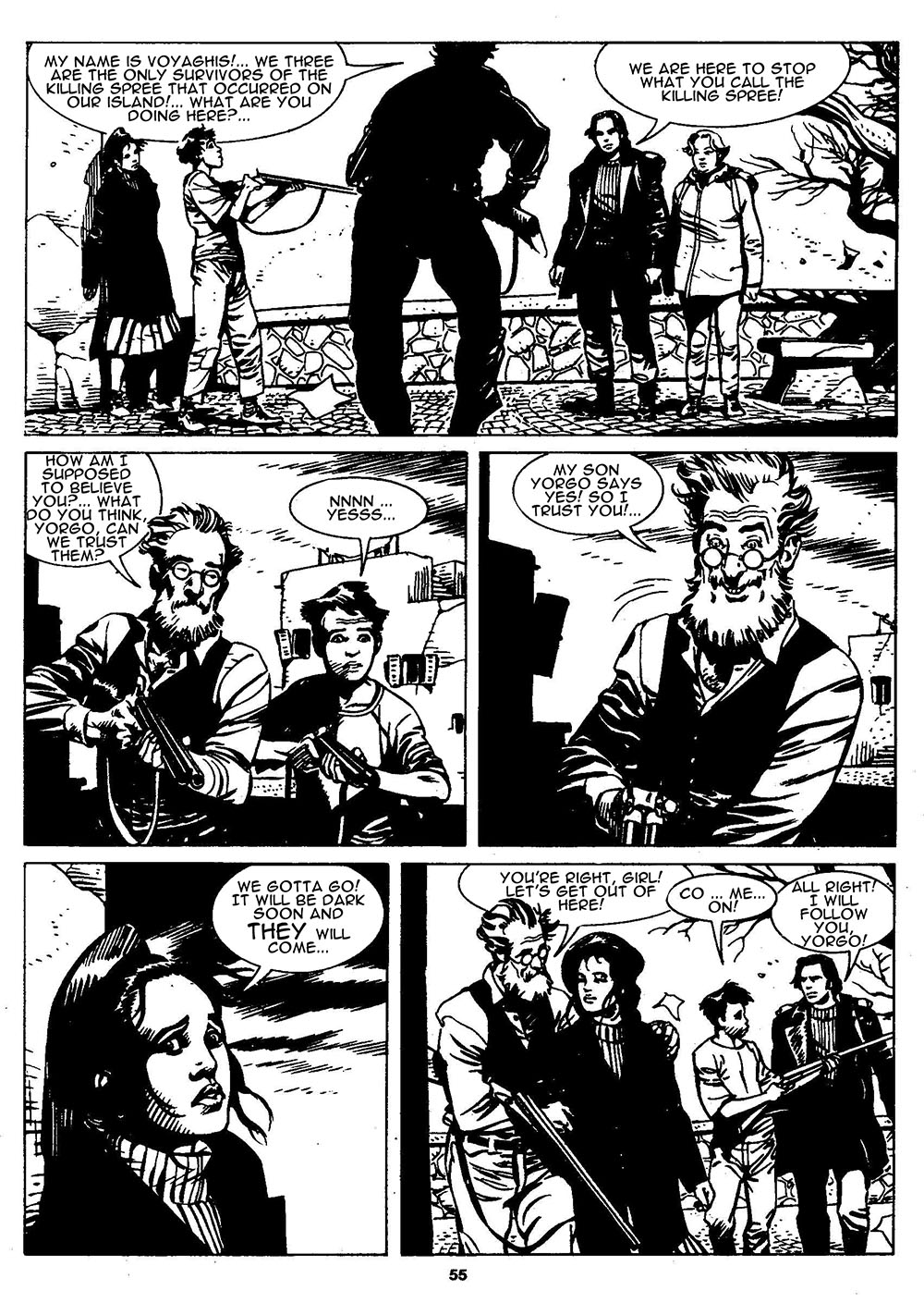 Read online Dampyr (2000) comic -  Issue #13 - 53