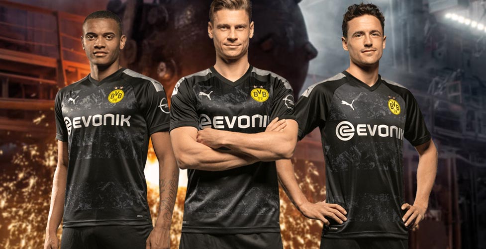 Antídoto Saca la aseguranza Incorrecto Borussia Dortmund 19-20 Away Kit Released - Footy Headlines