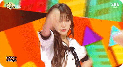 오마이걸 인기가요.gif | 인스티즈