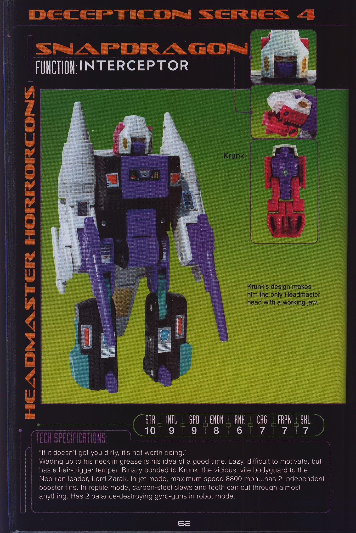 Read online Cybertronian: An Unofficial Transformers Recognition Guide comic -  Issue #3 - 60