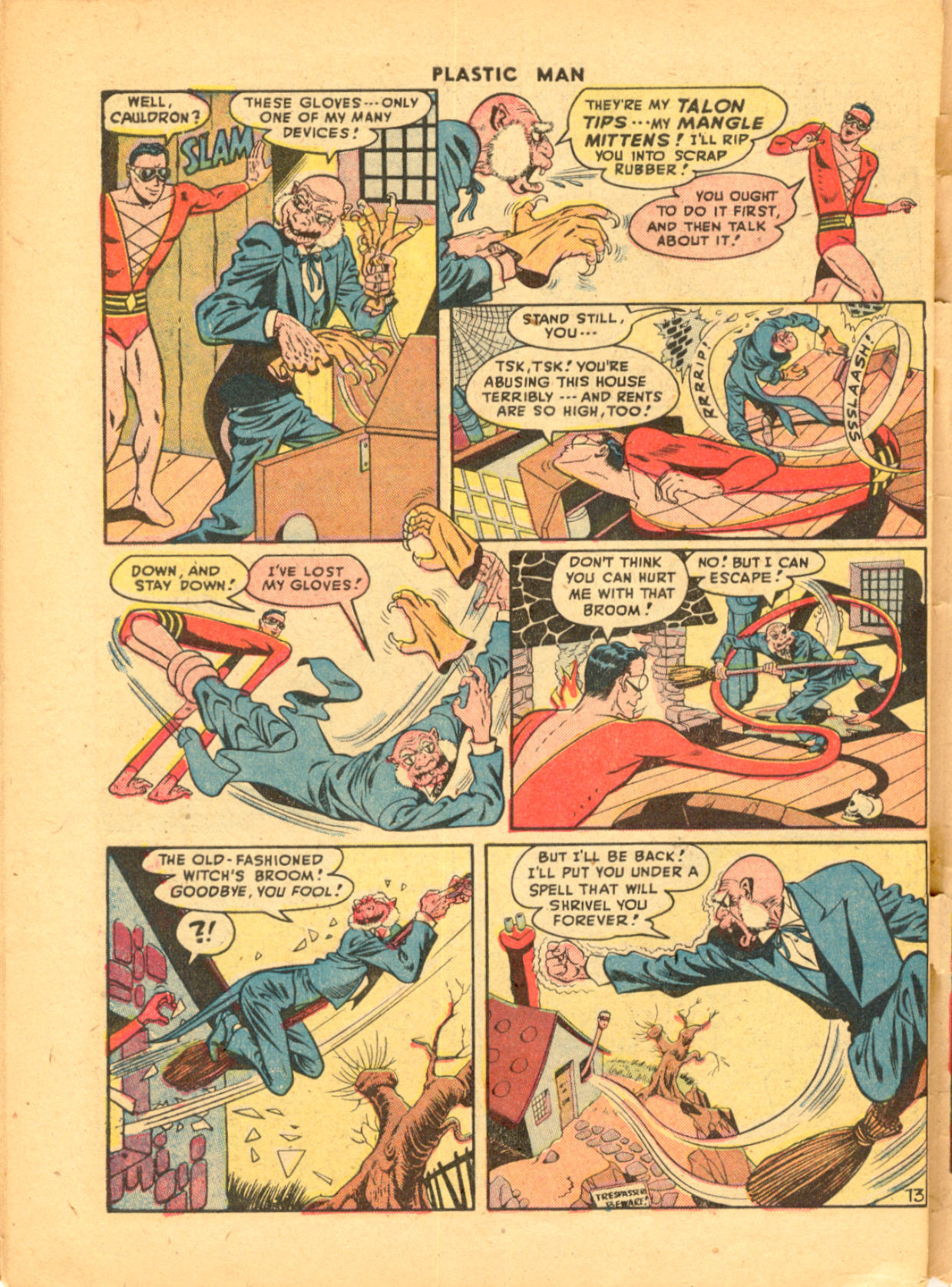 Read online Plastic Man (1943) comic -  Issue #9 - 48