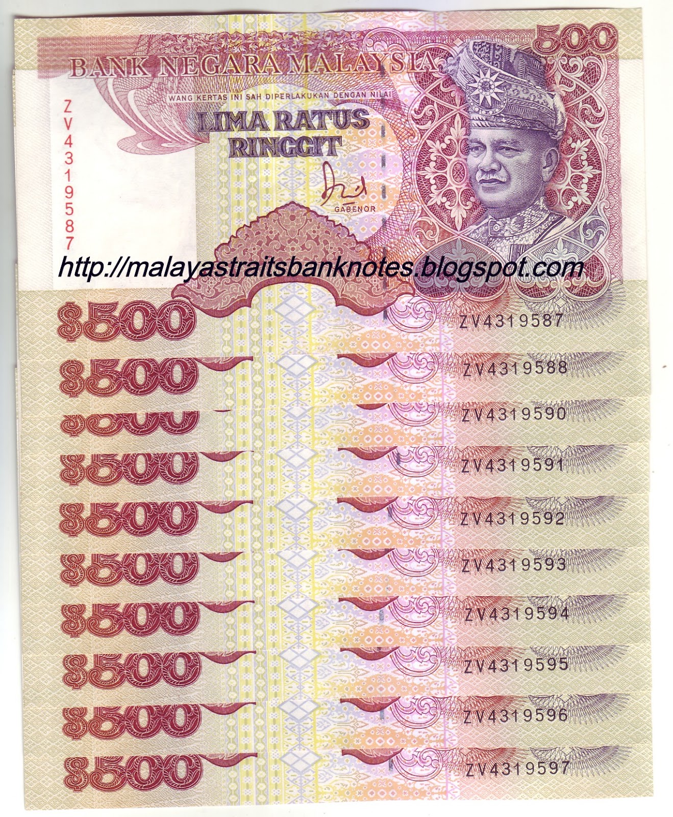 Banknotes From British Malaya and Malaysia (Contact Us If U Have ...