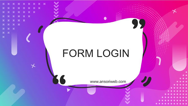 Cara Membuat Login Form Keren dengan HTML CSS