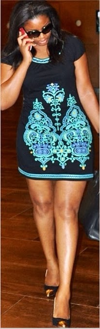 omotola in mini dress omotola in mini dress