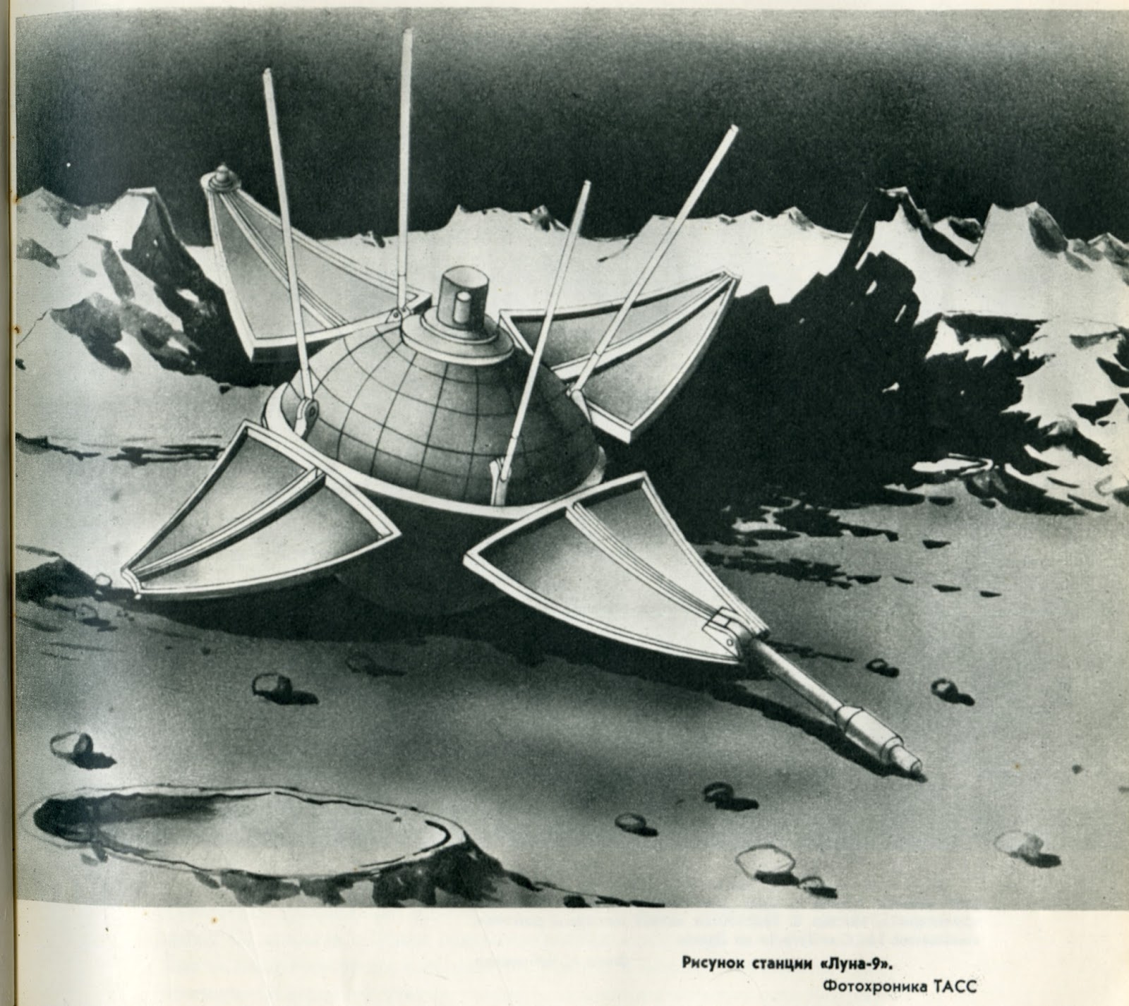 Dreams of Space Books and Ephemera Luna 9 (1966)