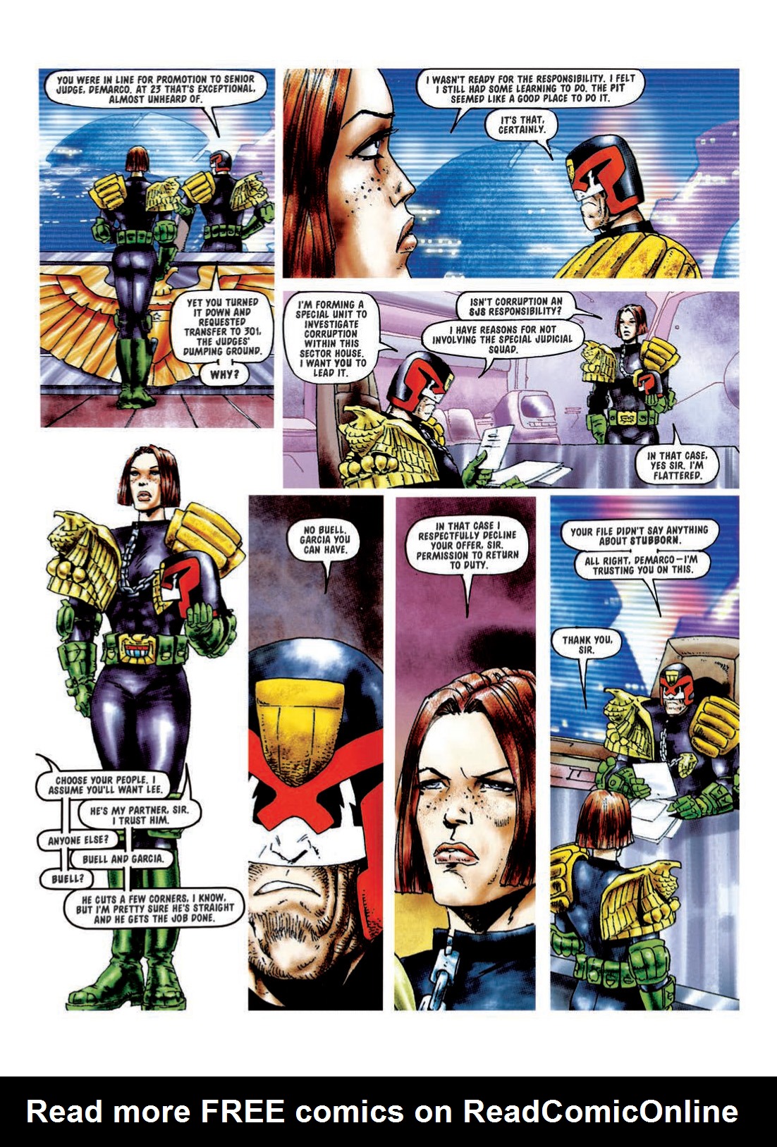 Read online Judge Dredd: The Complete Case Files comic -  Issue # TPB 24 - 131