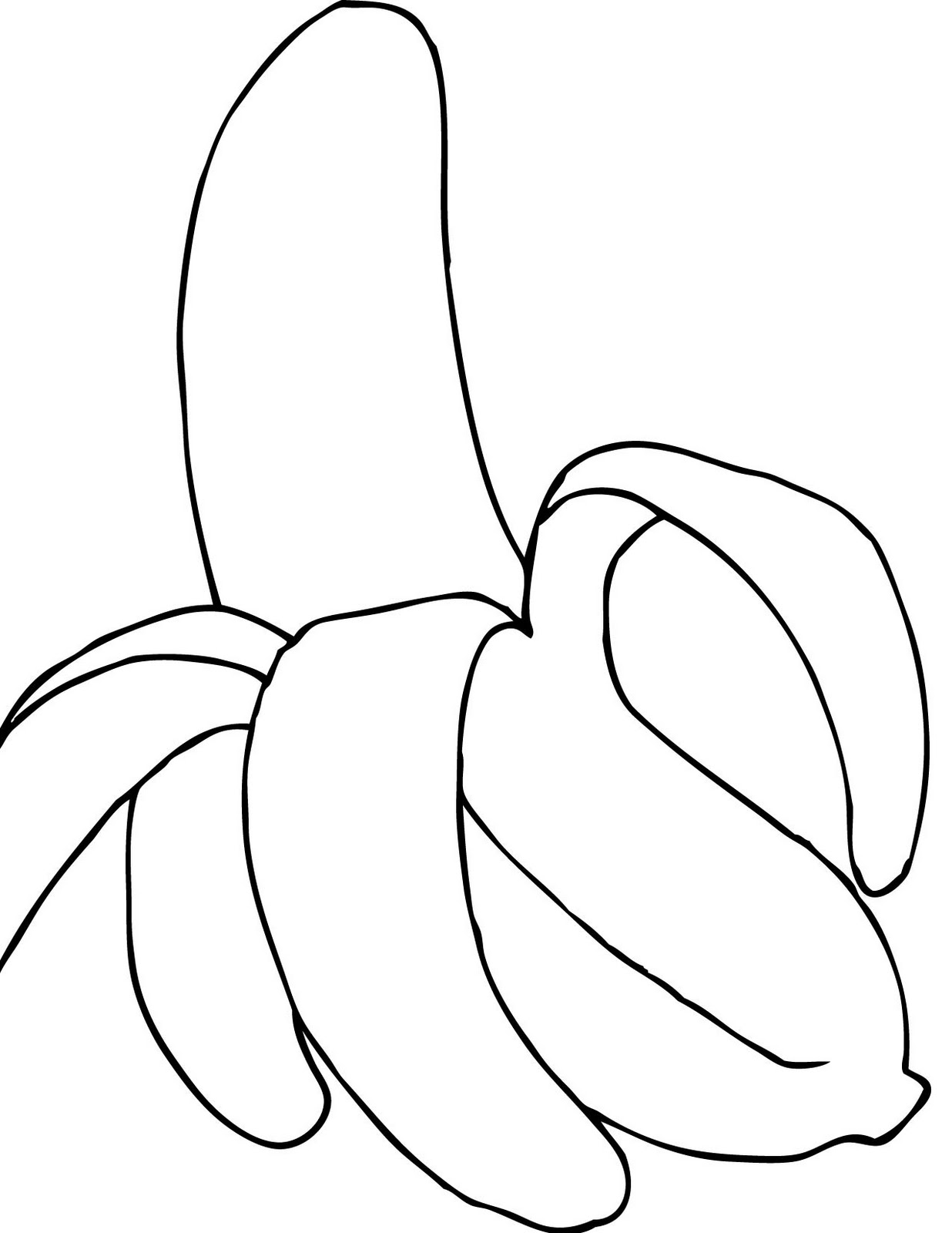 Bananas Coloring Pages Learn To Coloring