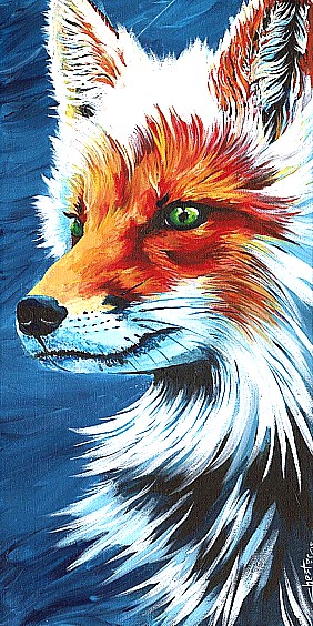 Art Now And Then Fox Art