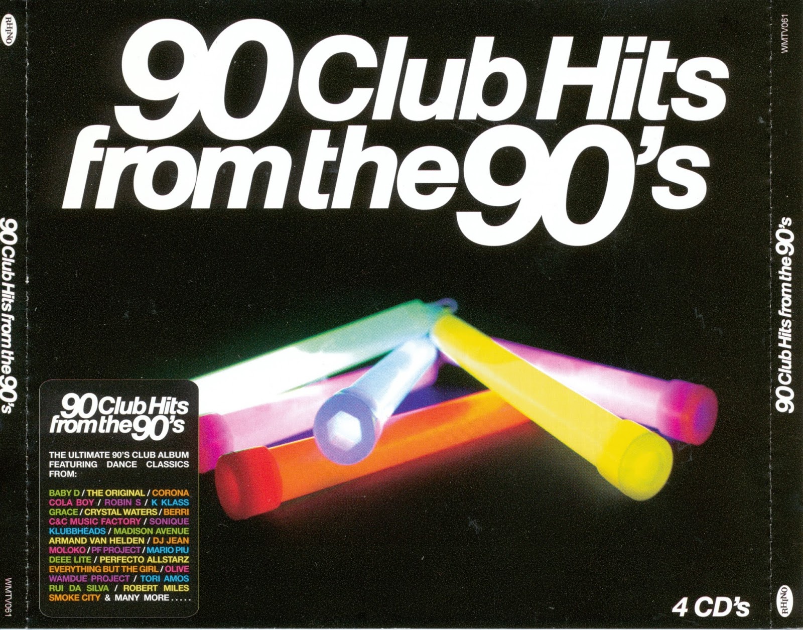Dคภςє Aภ๏ร 90: 90 Club Hits From The 90's 4 × CD, Compilation 2007