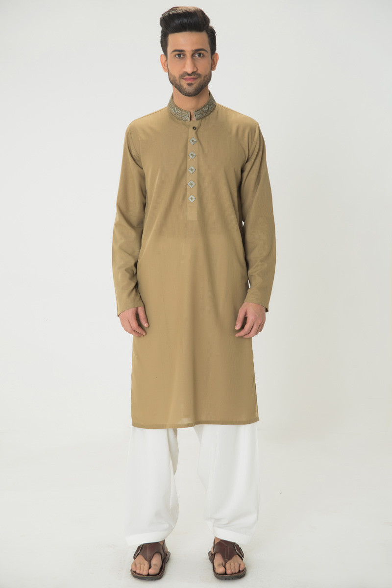 Gul Ahmed New Embroidered Kurta Collection 2015 For Men ~ Fashionip