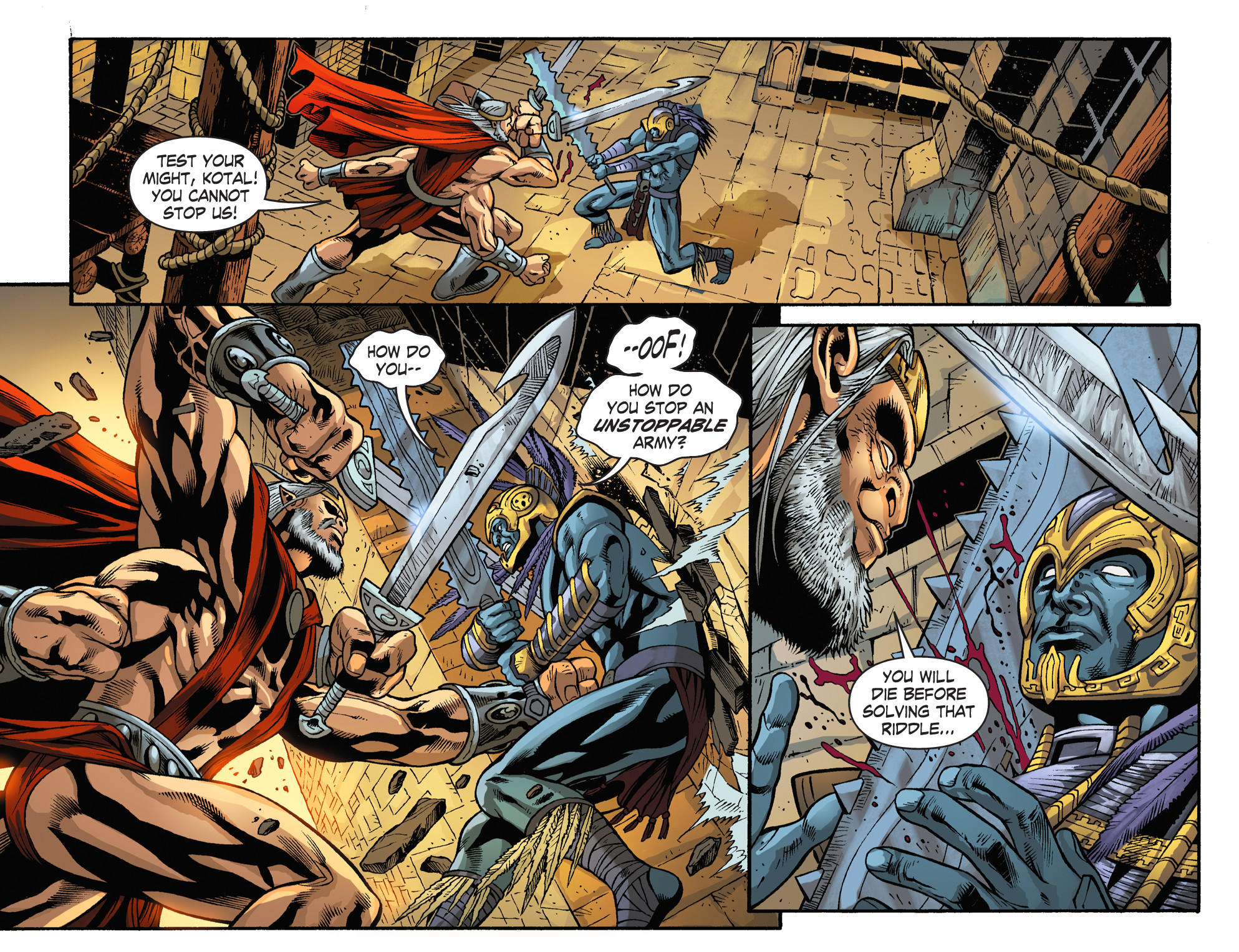 Read online Mortal Kombat X [I] comic -  Issue #18 - 10