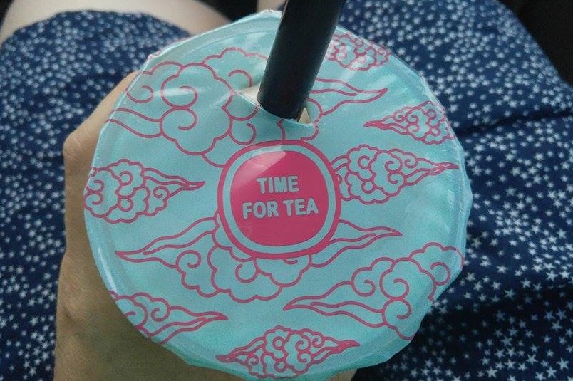 A Geek Girls Take! [Tea Review] Kung Fu Tea Grapefruit Green Tea with