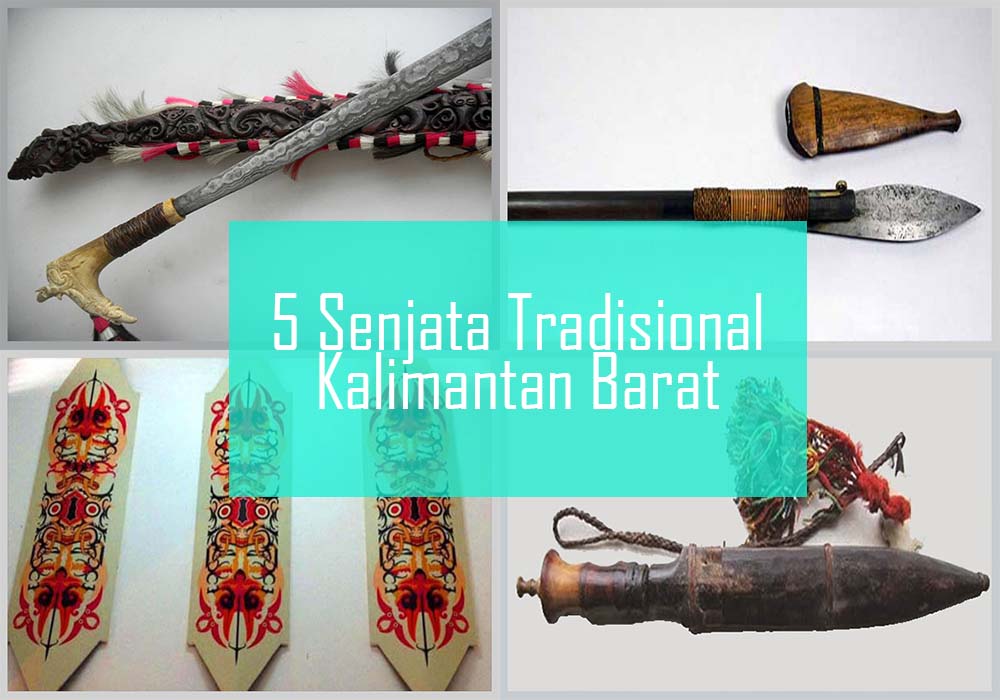 Inilah 5 Senjata Tradisional Dari Kalimantan Barat 