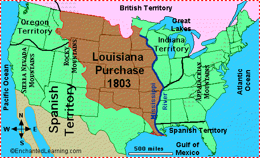 Today in History: OCTOBER 20 = Louisiana Purchase Ratified