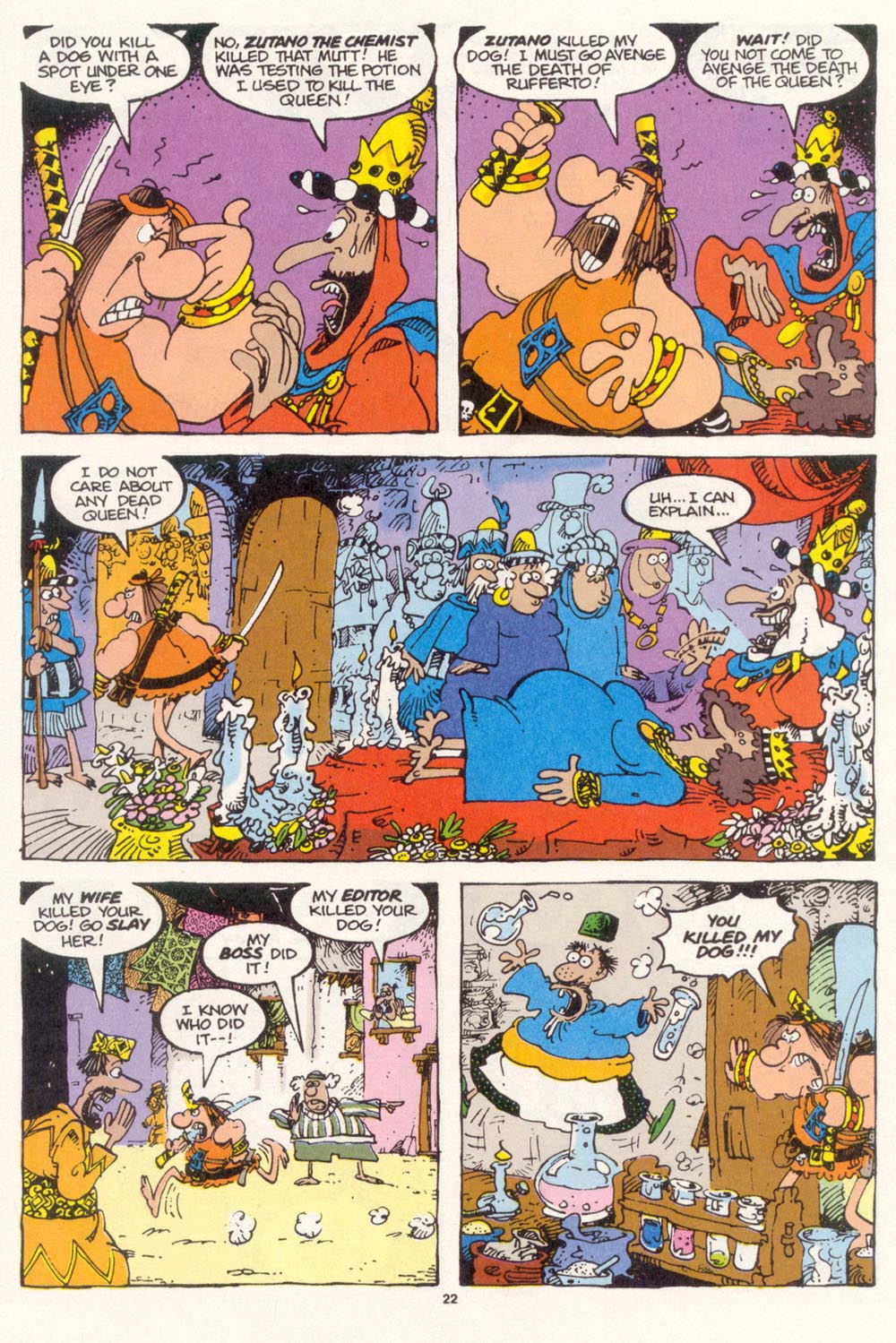 Read online Sergio Aragonés Groo the Wanderer comic -  Issue #112 - 24