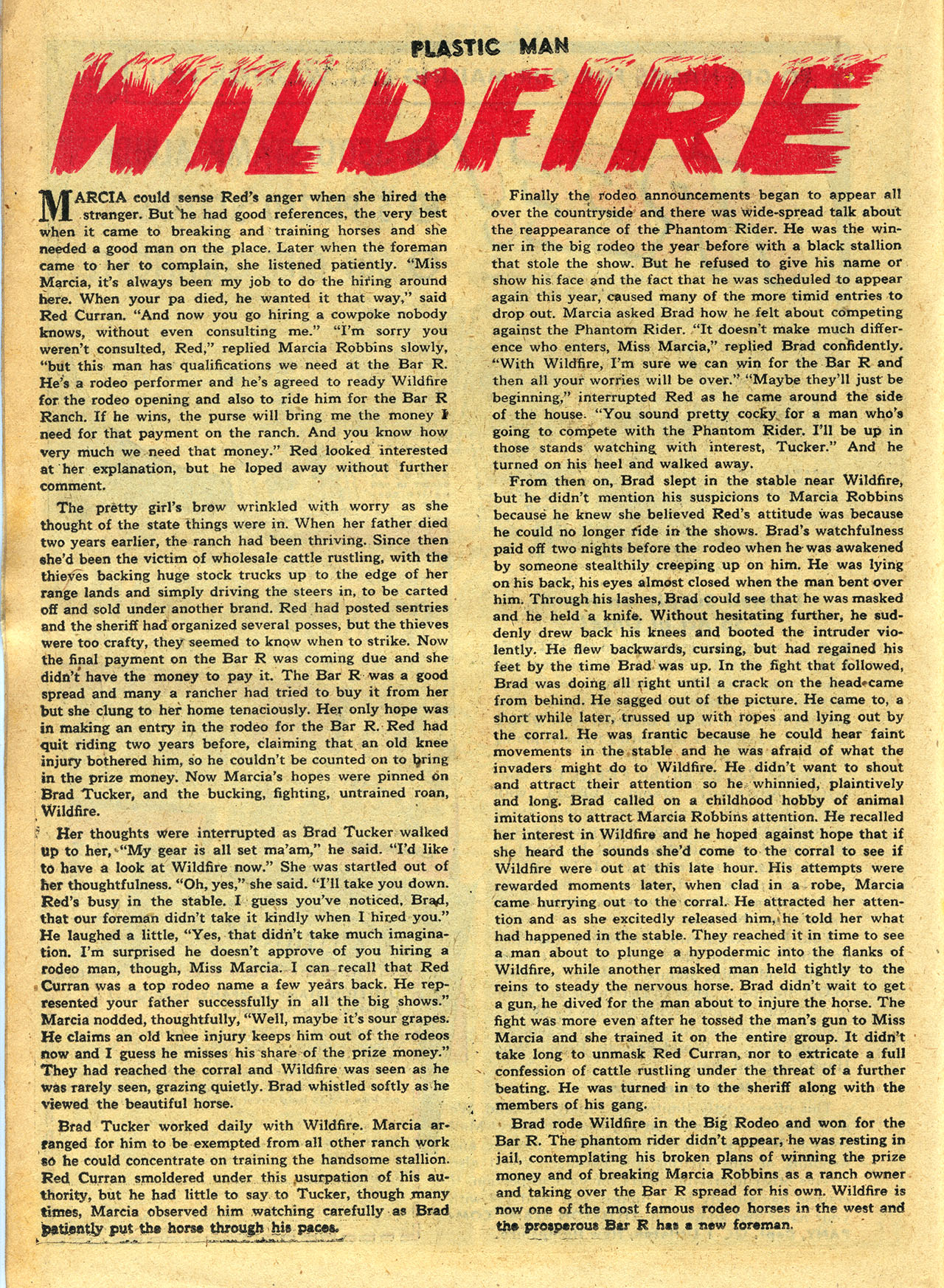 Read online Plastic Man (1943) comic -  Issue #58 - 14