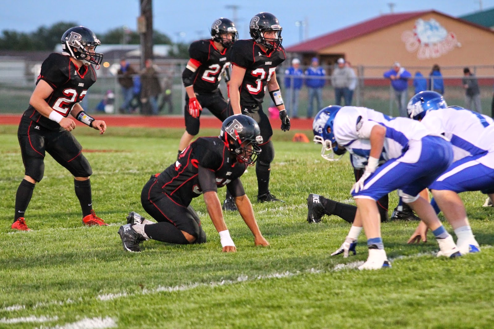 Photos of Rossville and Rossville Alumni St. Marys Football Game