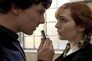Katherine Parkinson with Benedict Cumberbatch BBC Sherlock Katherine Parkinson with Benedict Cumberbatch BBC Sherlock
