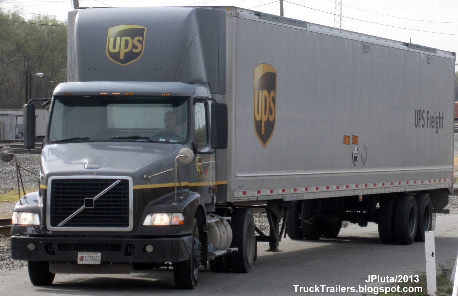 TRUCK TRAILER Transport Express Freight Logistic Diesel Mack Peterbilt