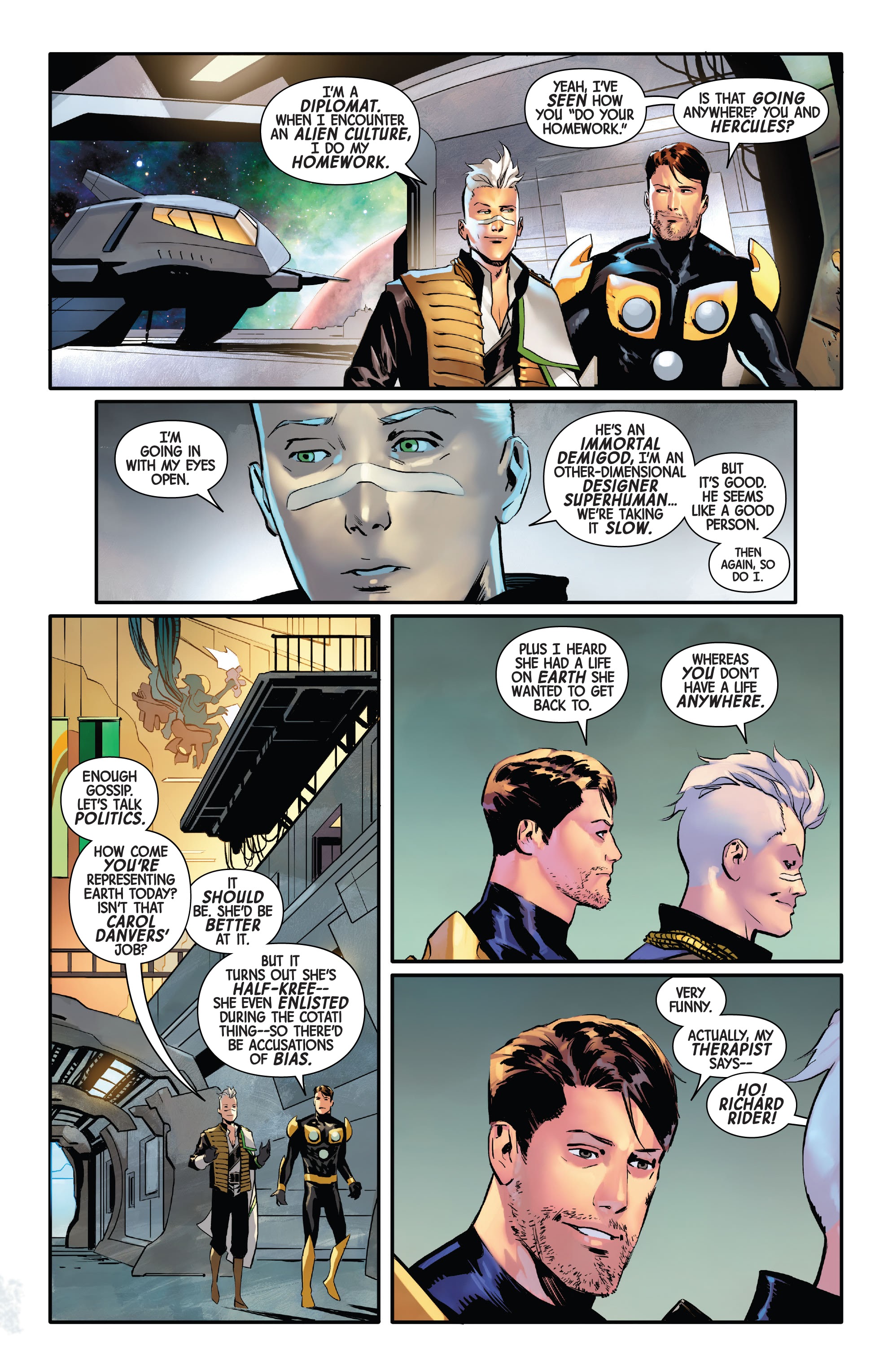 Read online Guardians Of The Galaxy (2020) comic -  Issue #7 - 9