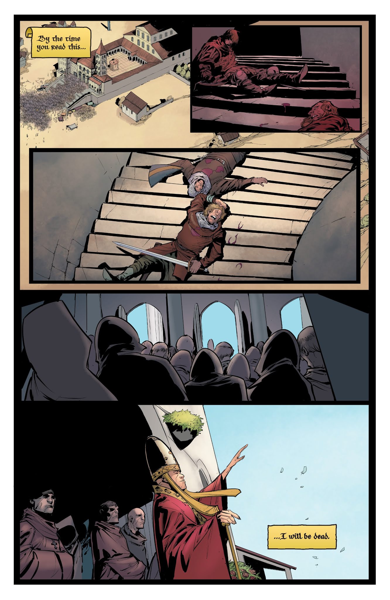 Read online Pestilence: A Story of Satan comic -  Issue #5 - 3