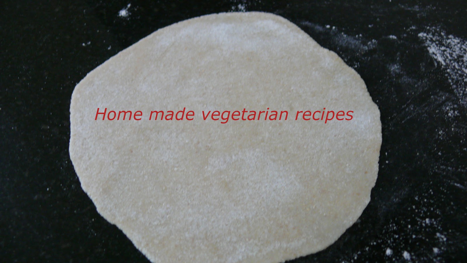 Wheat flour Puri (Deep fried Flat Indian Bread)