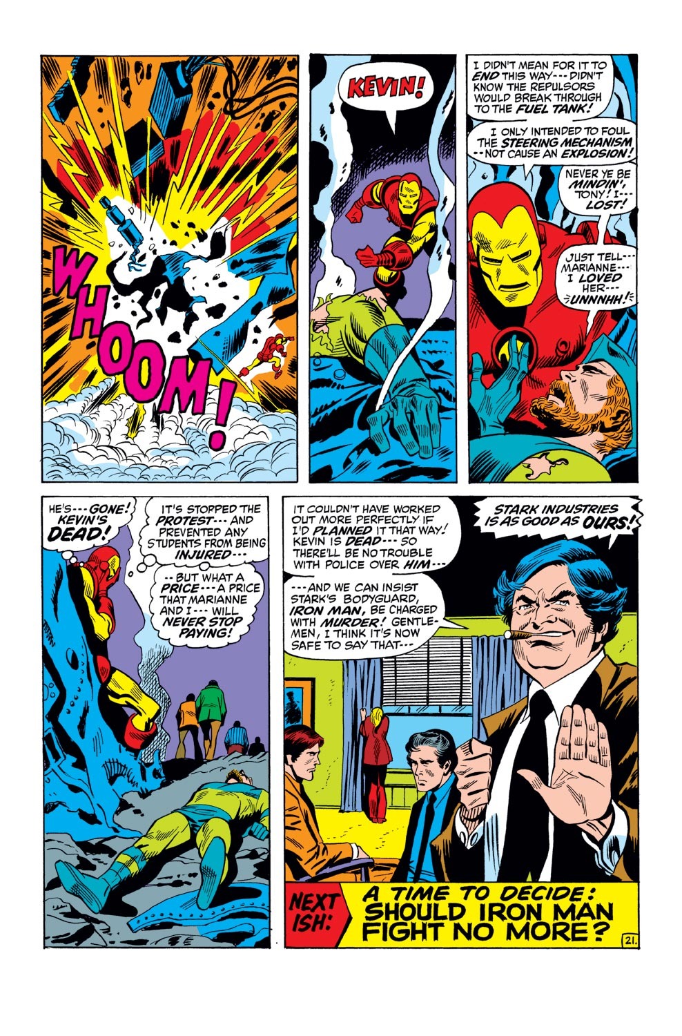 Read online Iron Man (1968) comic -  Issue #46 - 22