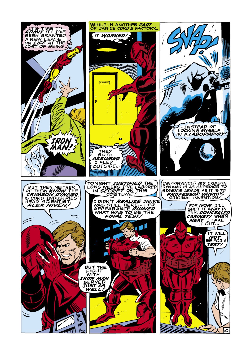 Read online Iron Man (1968) comic -  Issue #21 - 11