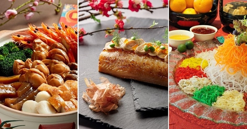 Lunar New Year 2019, auspicious foods, restaurants in Singapore, hotels in Singapore