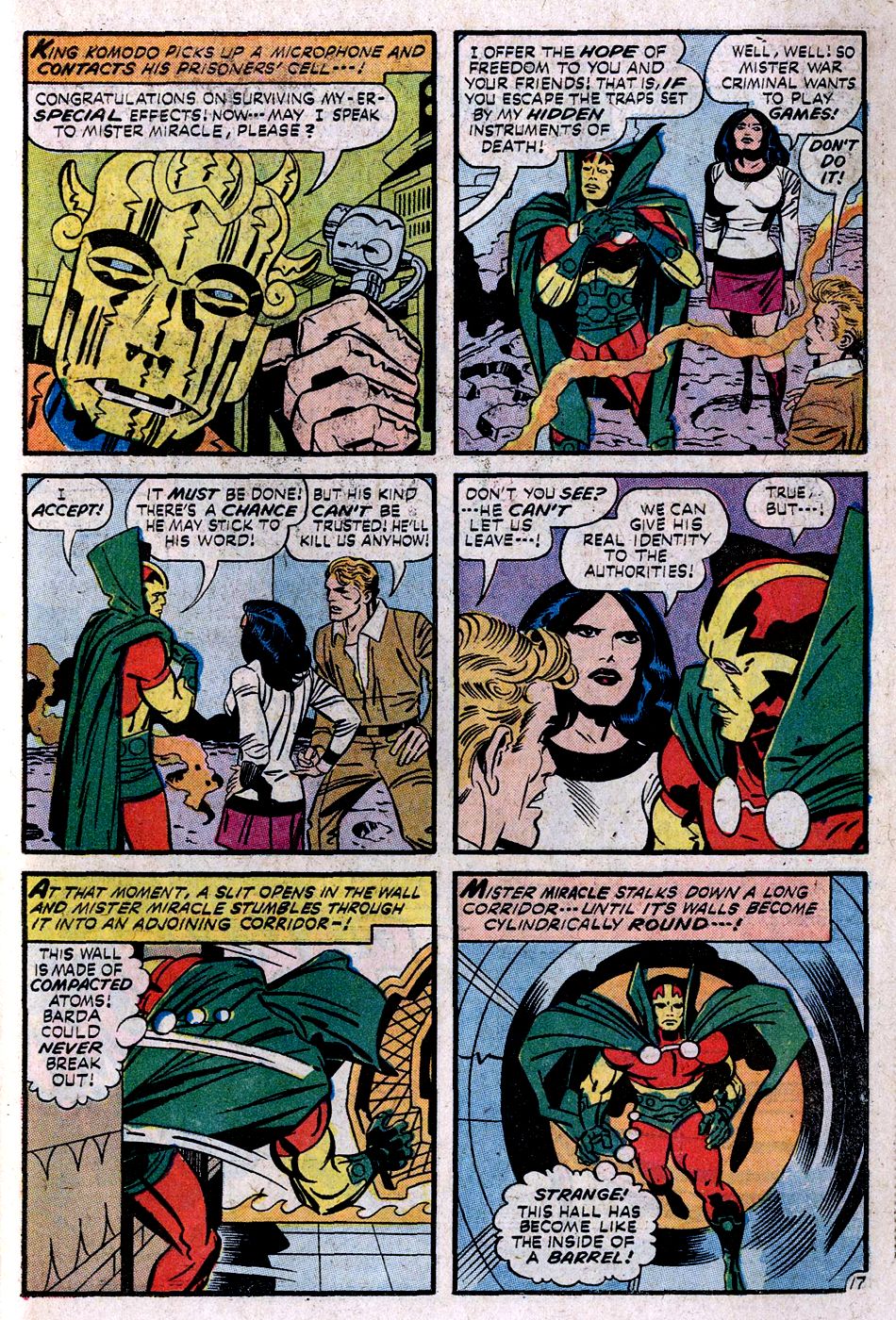 Read online Mister Miracle (1971) comic -  Issue #13 - 23