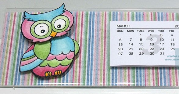 StampOwl's Studio: Owl Calendar