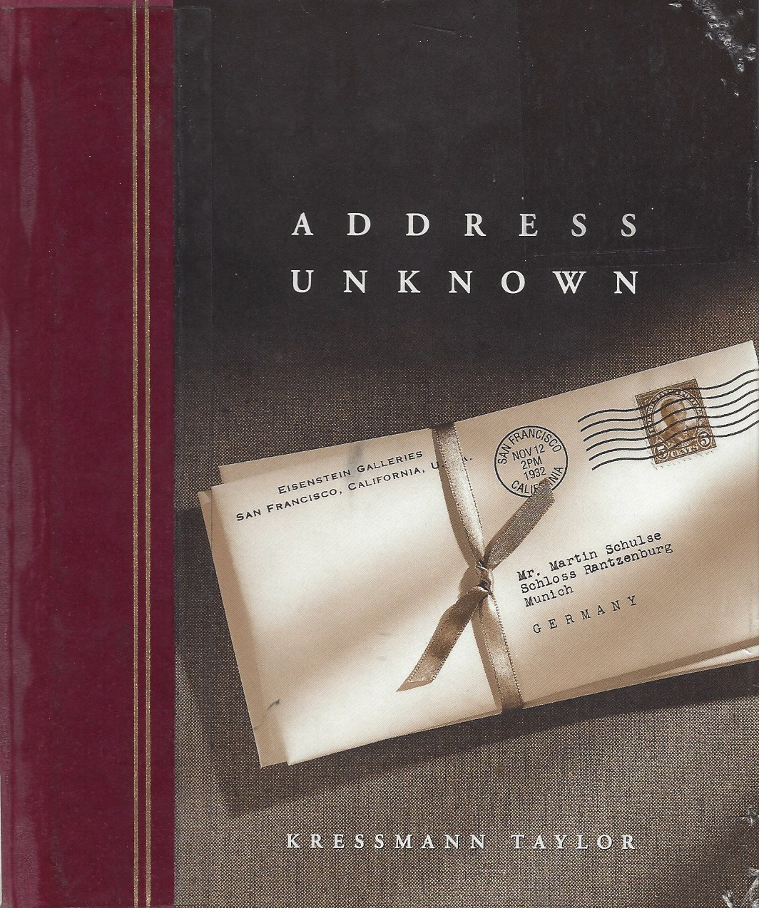 A Common Reader Address(ee) Unknown by Kathrine Kressmann Taylor