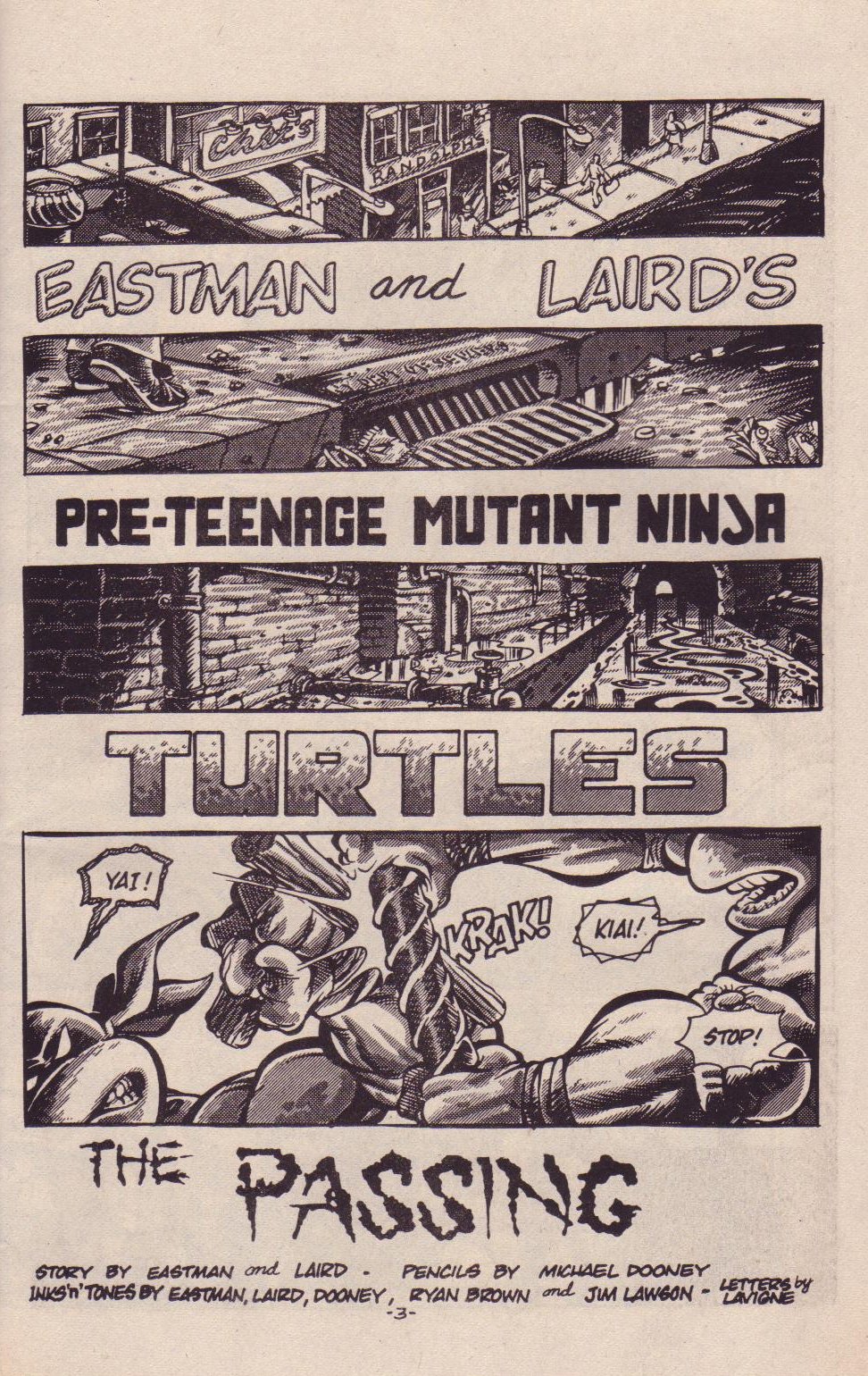 Read online Teenage Mutant Ninja Turtles (1984) comic -  Issue #9 - 6