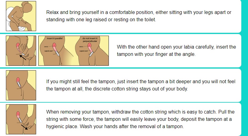 Real Asian Beauty How To Use And Insert A Tampon Ladouce