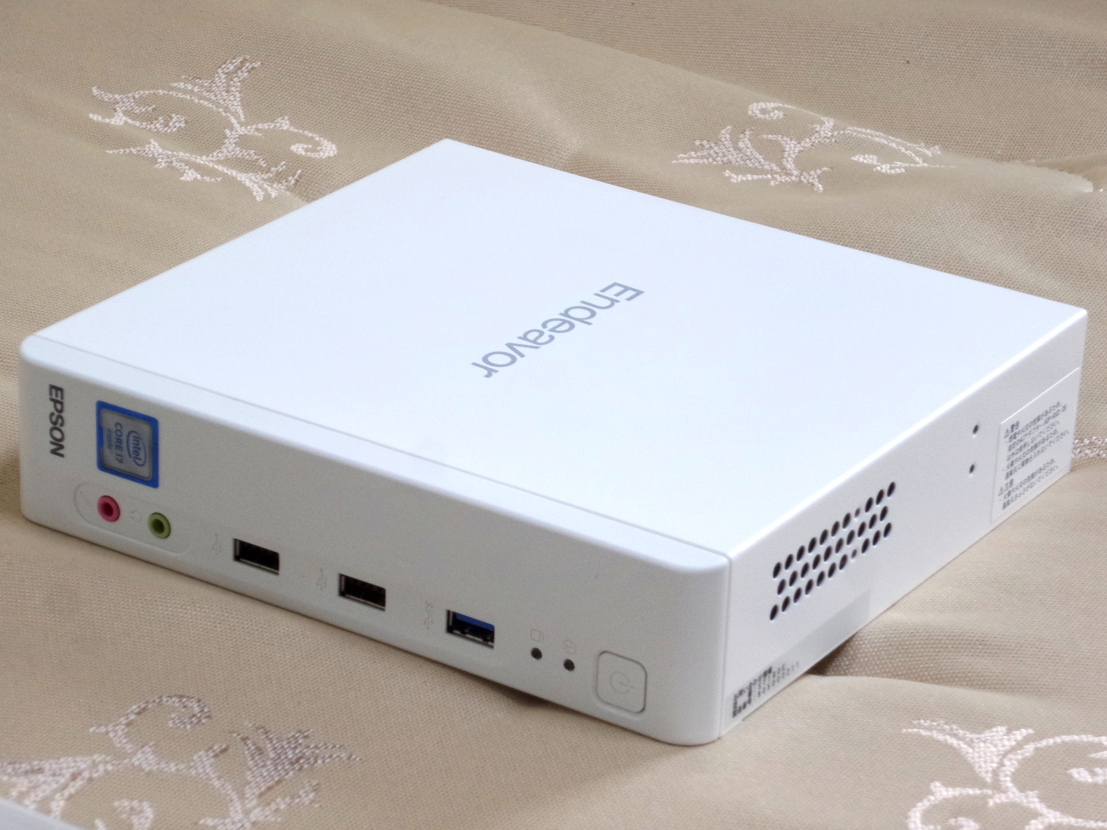 小型PC　EPSON ST-180E　Core i3(3.2GHz) 　SSD