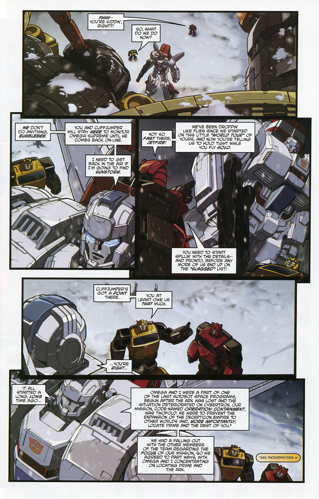 Read online Transformers: Generation 1 (2004) comic -  Issue #5 - 4