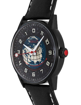 Montre Raketa "Code Russe", version noire