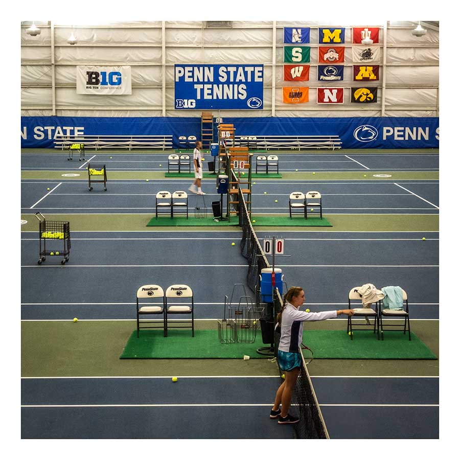 seldom seen Inside the Tennis Complex