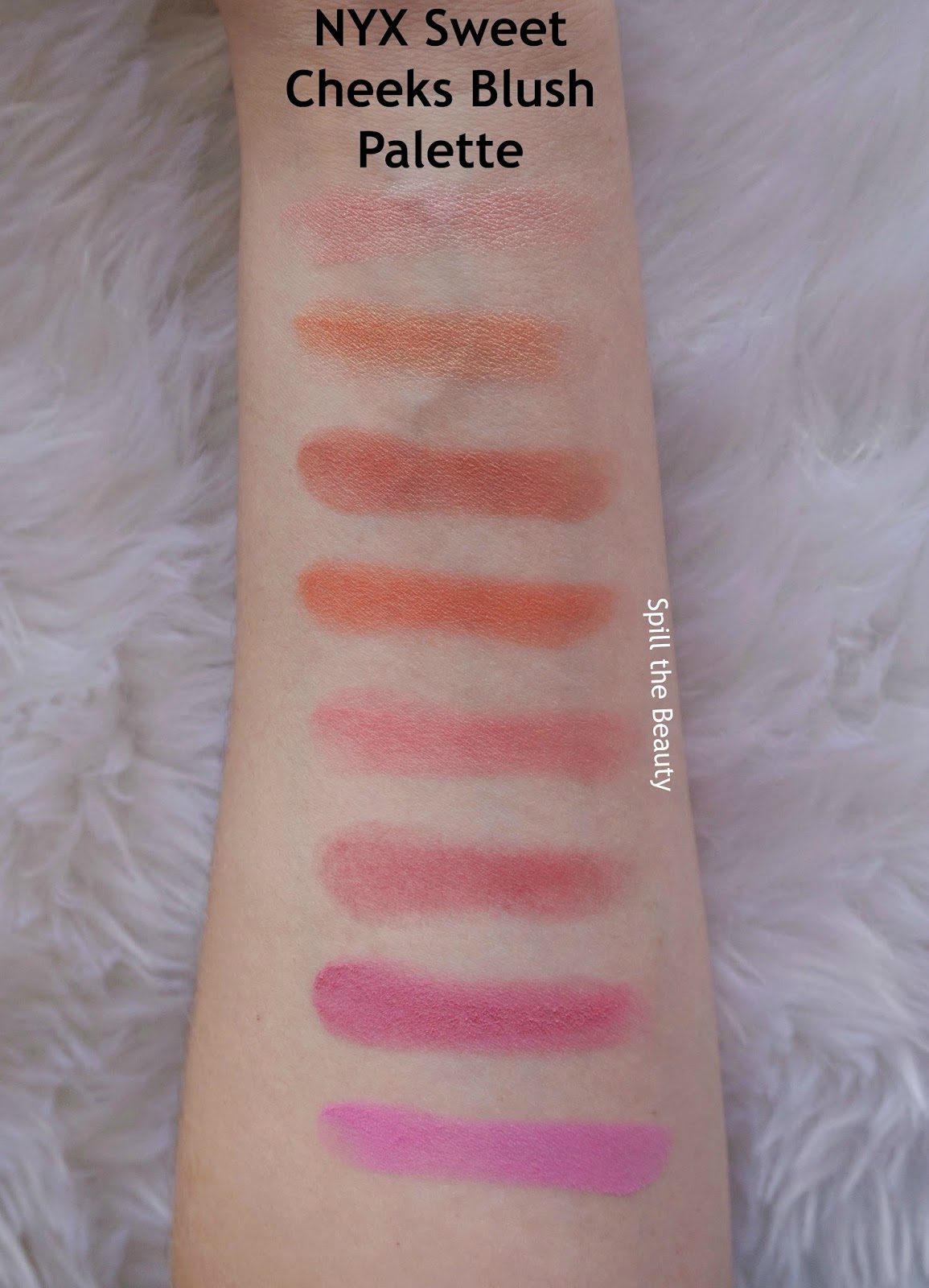 NYX Sweet Cheeks Blush Palette Review, Swatches Spill the Beauty