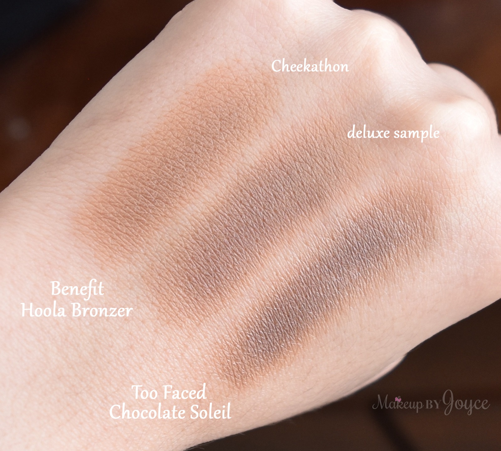 ❤ MakeupByJoyce ❤** Swatches + Comparisons: Benefit Cheekathon vs Tarteist Blush Palette