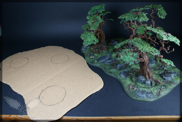 warhammer age of sigmar sylvaneth wyldwood painted forest scenery miniatures 6