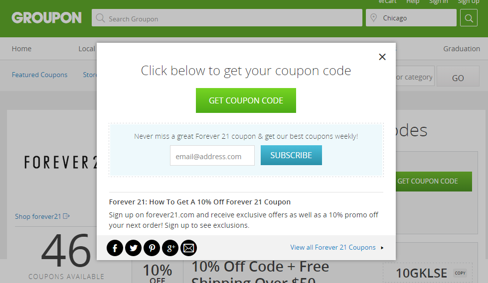 Groupon Coupons Your Solution to Save Money While Shopping ♥ lily's