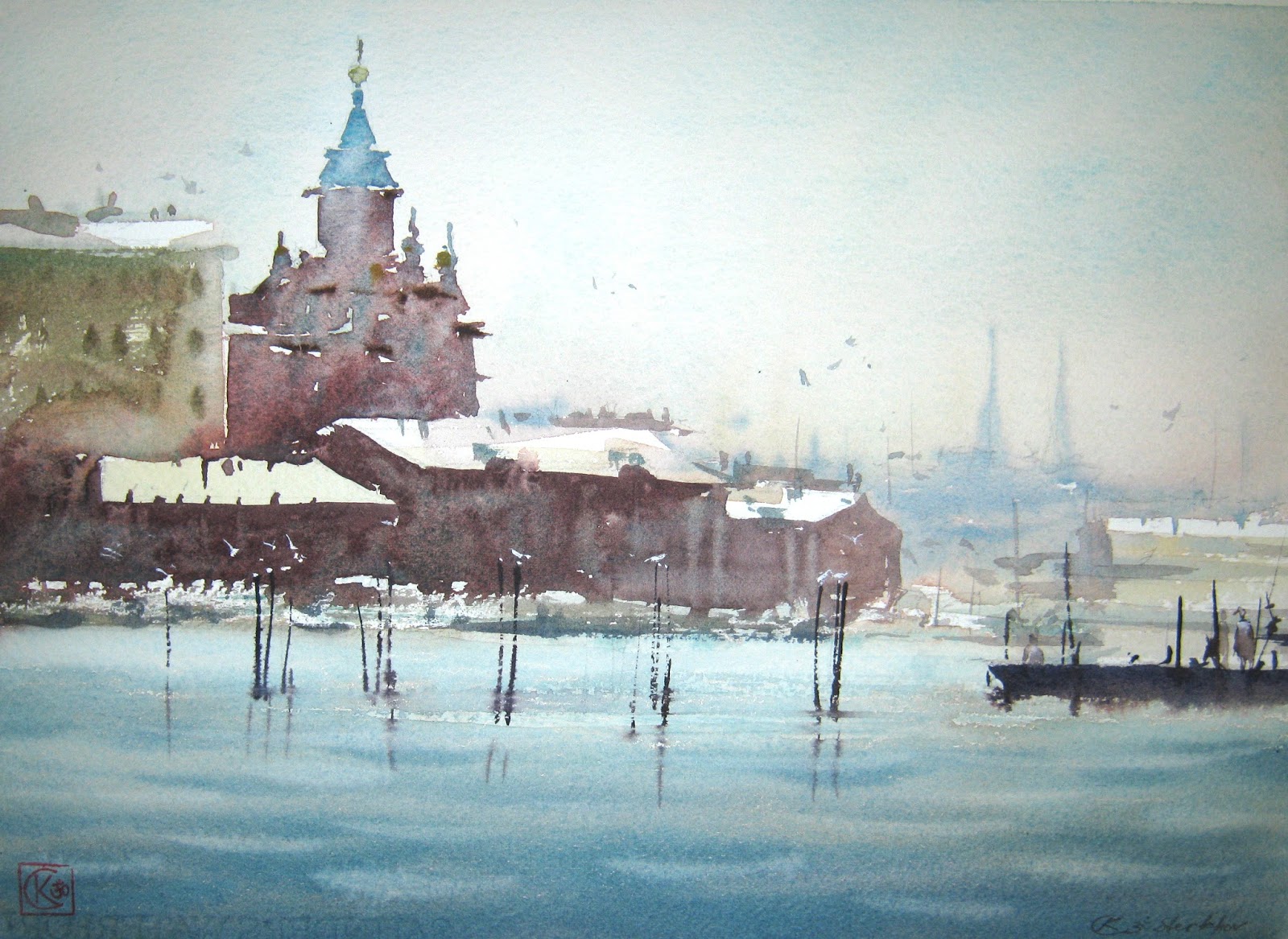Art Of Watercolor with Sterkhov In Helsinki