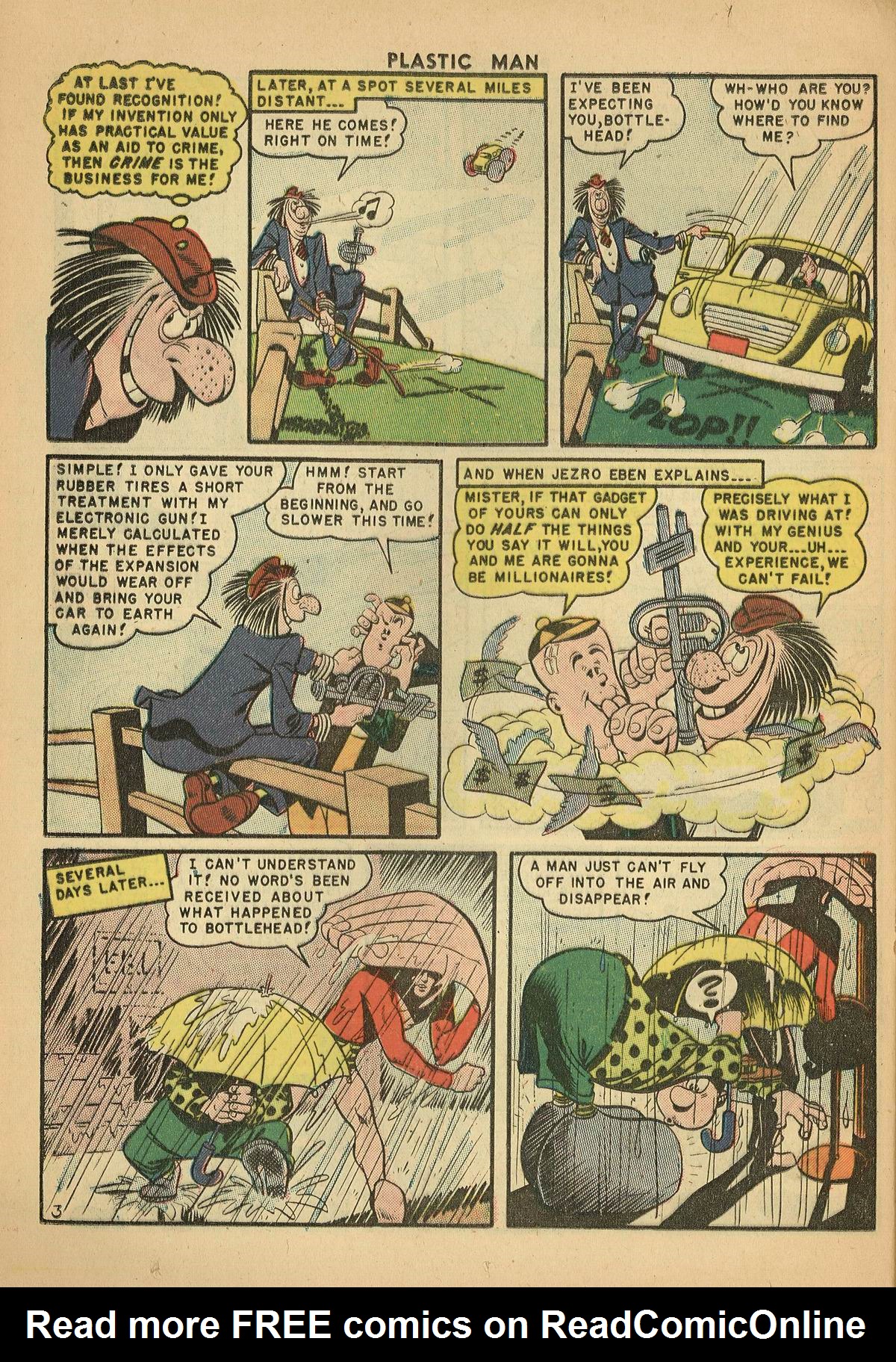 Read online Plastic Man (1943) comic -  Issue #44 - 20