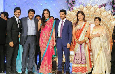 Ram Charan Teja reception